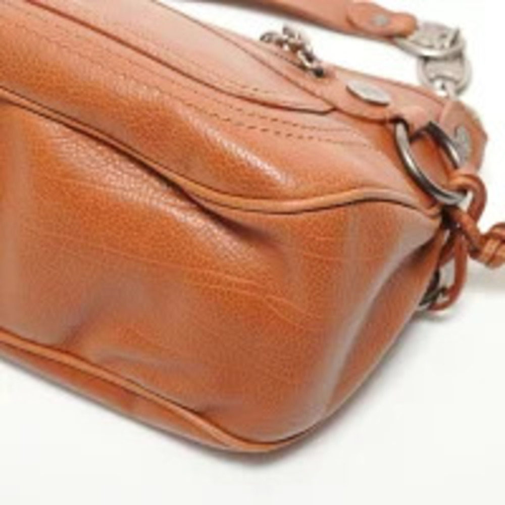 Celine Leather Triomphe Boogie Bag Shoulder Brown - Picture 6 of 13